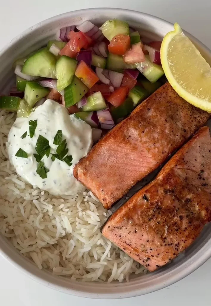 Mediterranean Salmon Plate