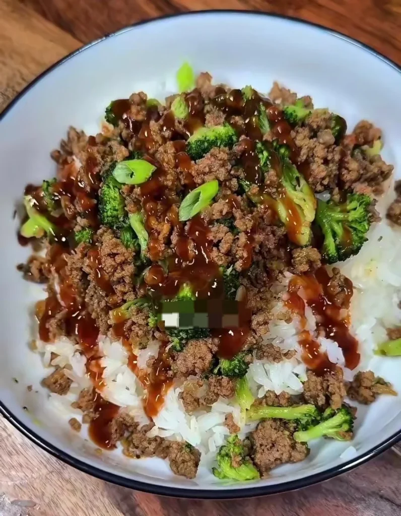 Beef and Broccoli Rice Bowl