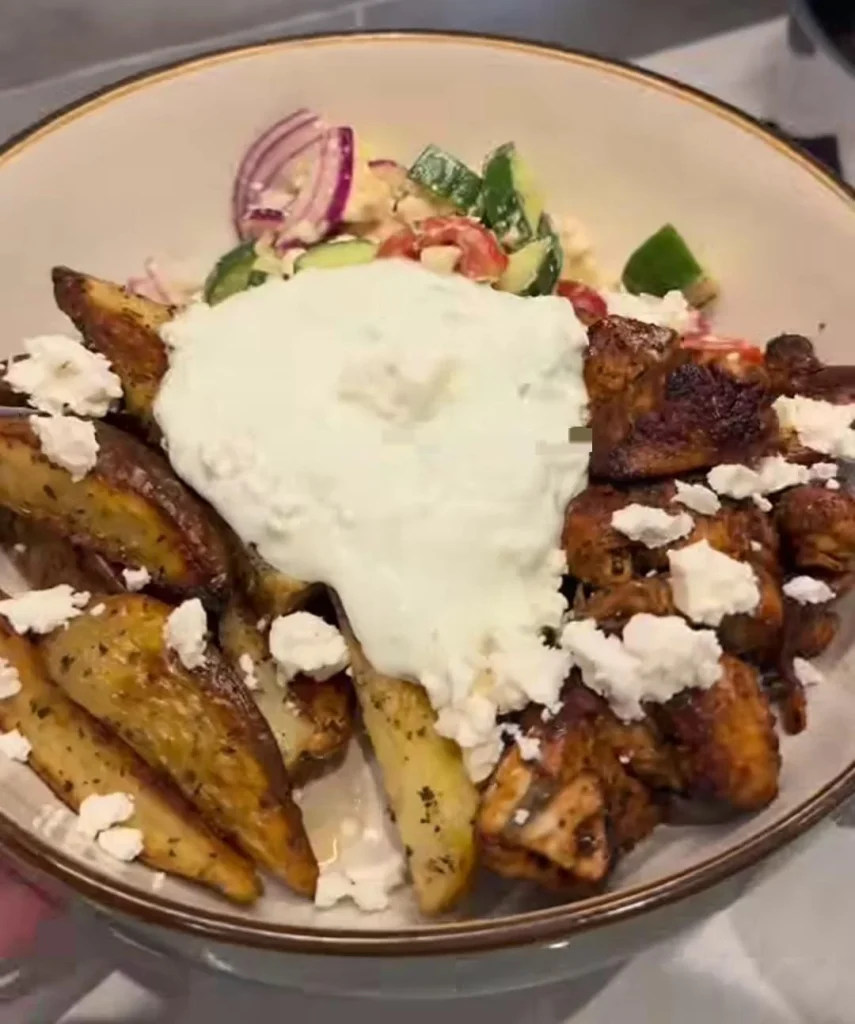 Greek Chicken Salad Bowl