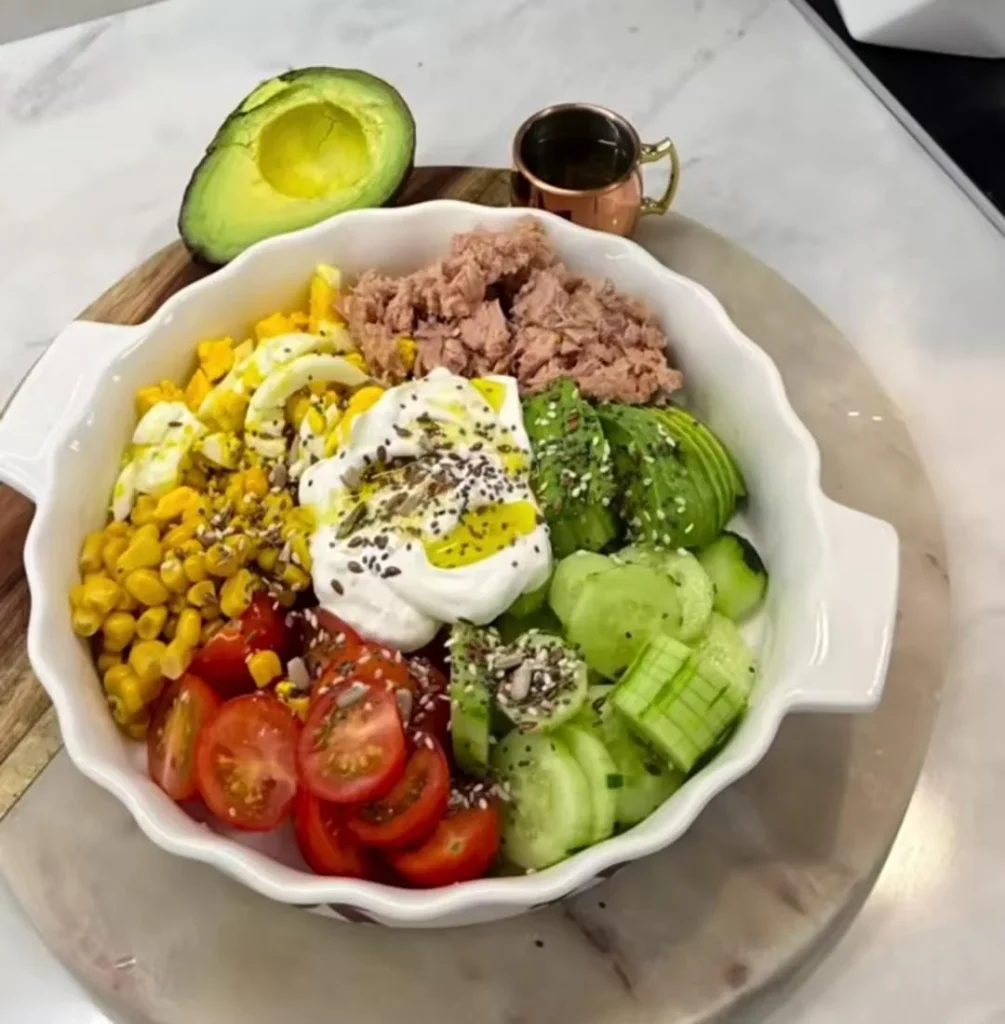 Tuna Avocado Grain Bowl