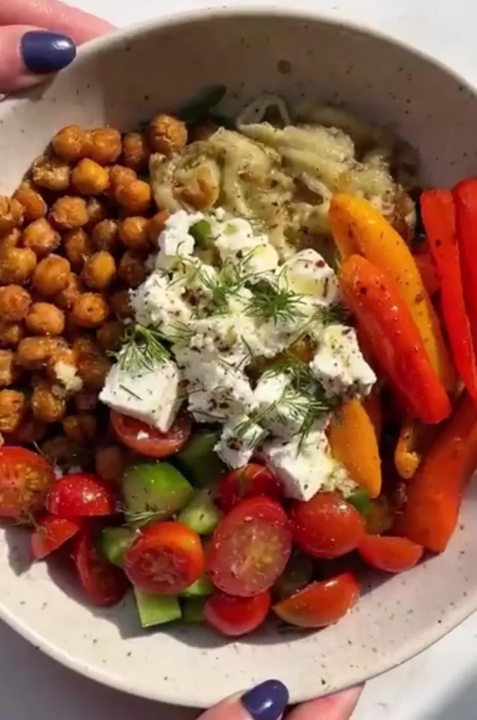 Mediterranean Chickpea Bowl
