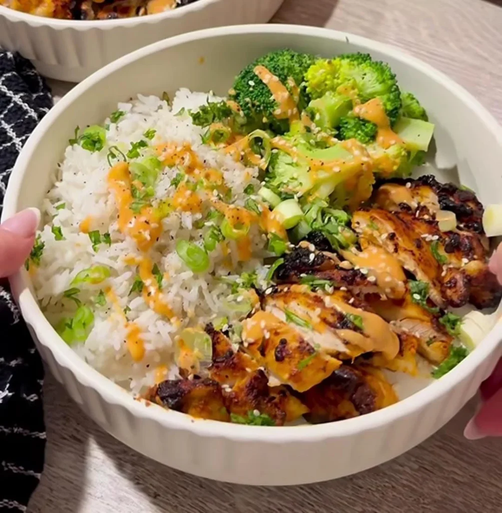 Chicken Rice Power Bowl