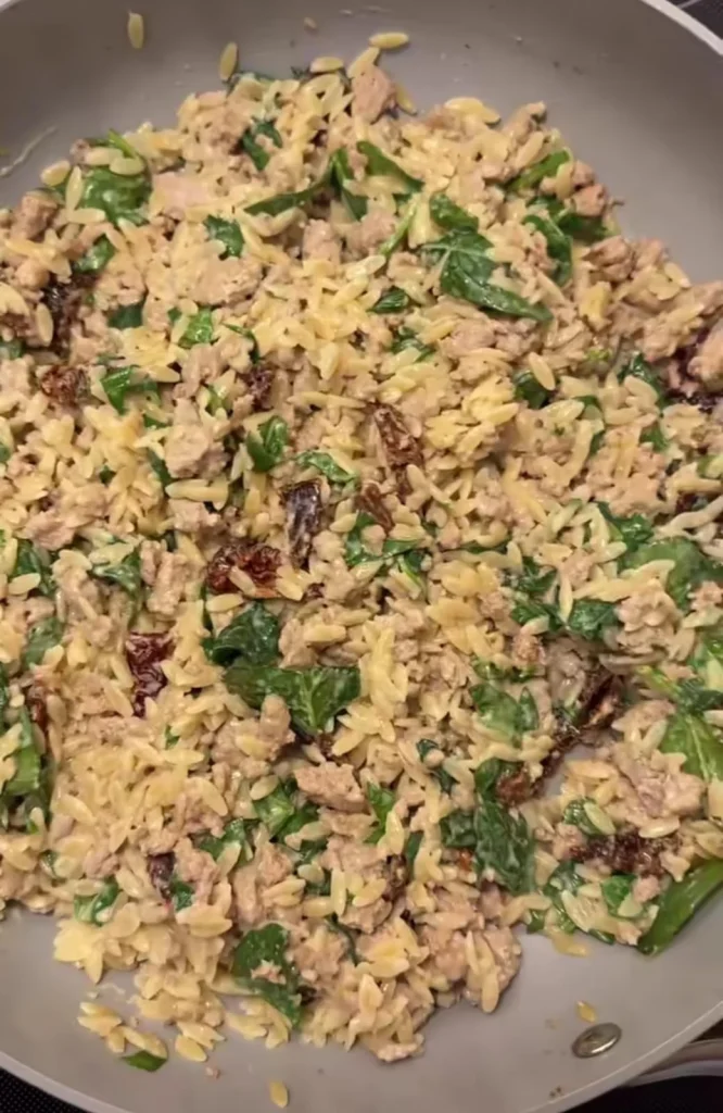 Turkey Pasta Skillet
