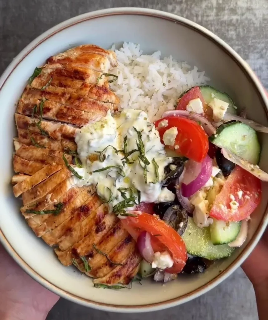 Mediterranean Chicken Bowl