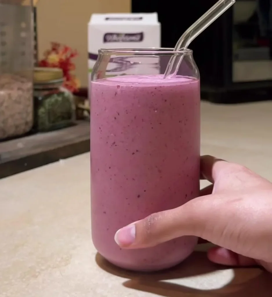 Blueberry Almond Protein Shake