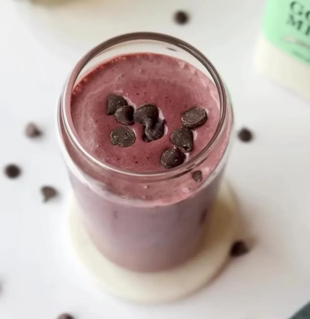 Chocolate Cherry Protein Shake