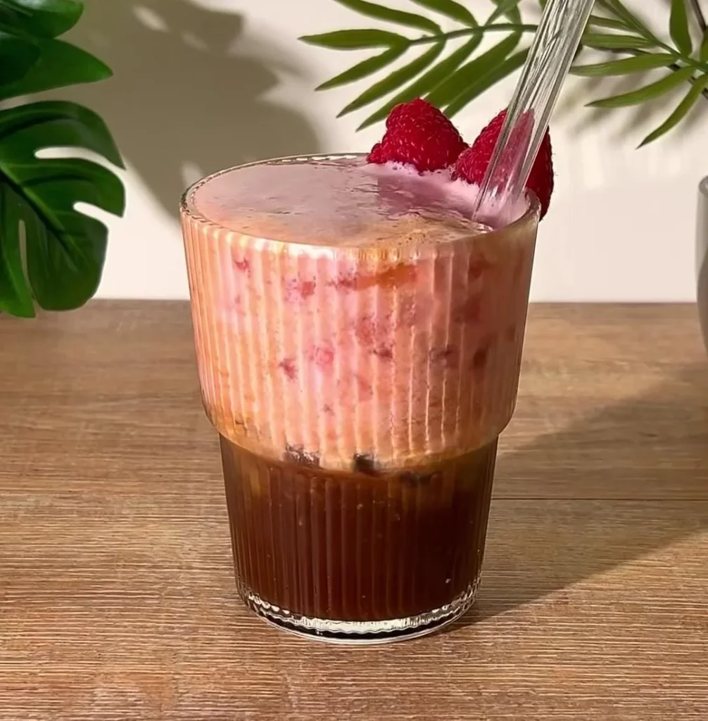 Raspberry Vanilla Protein Shake
