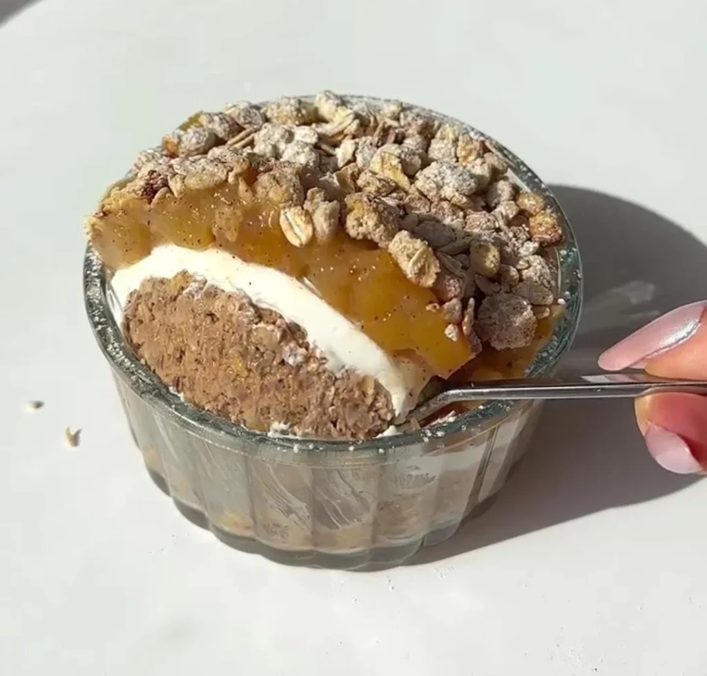 Apple Cinnamon Overnight Oats