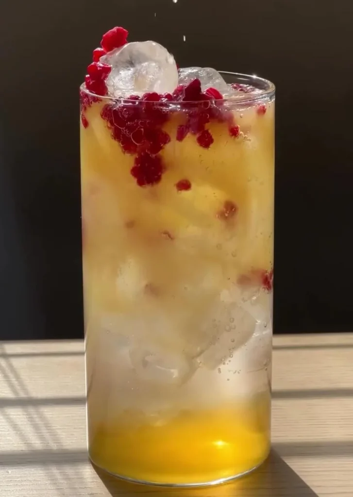 Pineapple Green Tea Sparkler