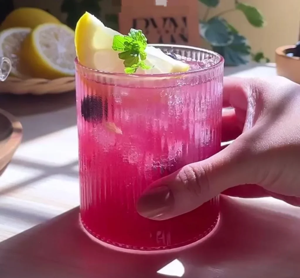 Blueberry Green Tea Cooler