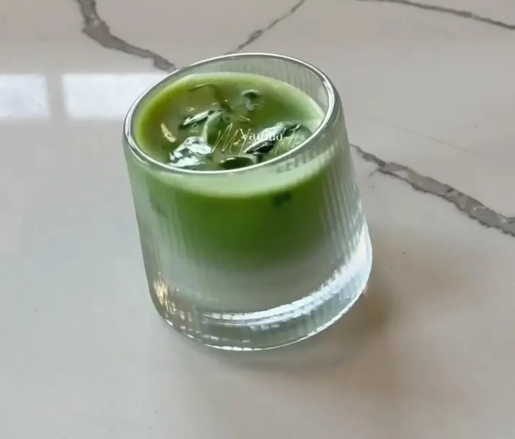 Vanilla Green Tea Latte