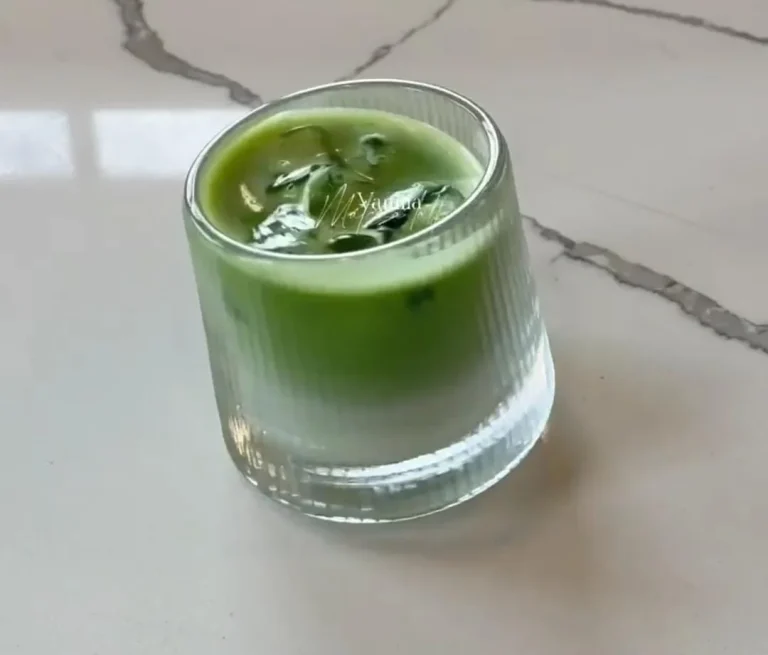 Vanilla Green Tea Latte