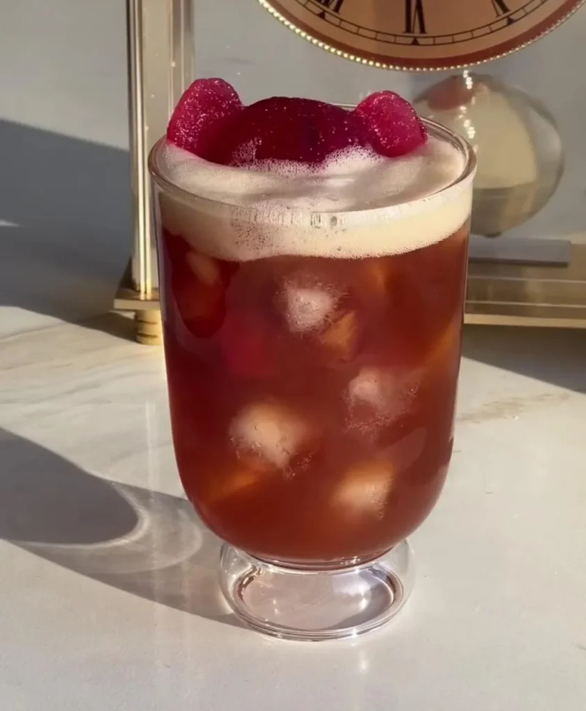Blackberry Peach Iced Tea