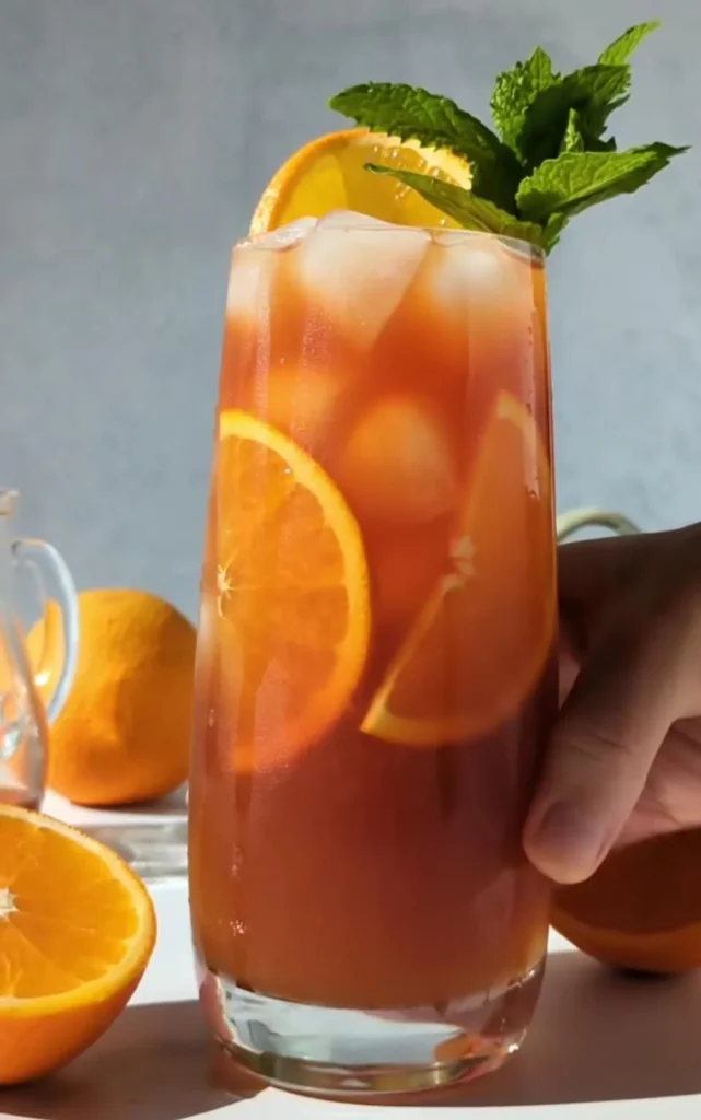 Orange Vanilla Iced Tea