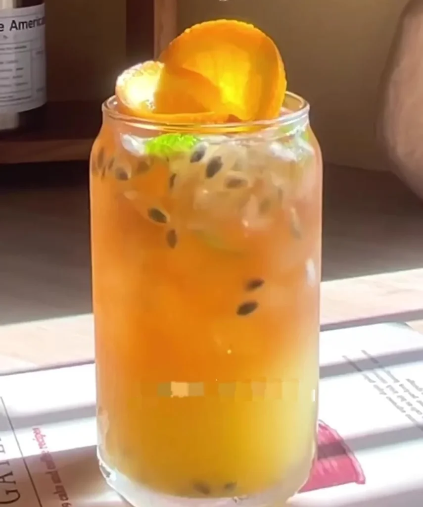 Passion Fruit Iced Tea
