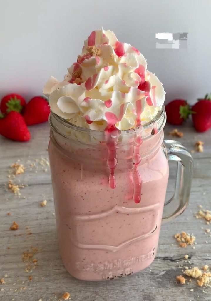 Strawberry Cheesecake Milkshake