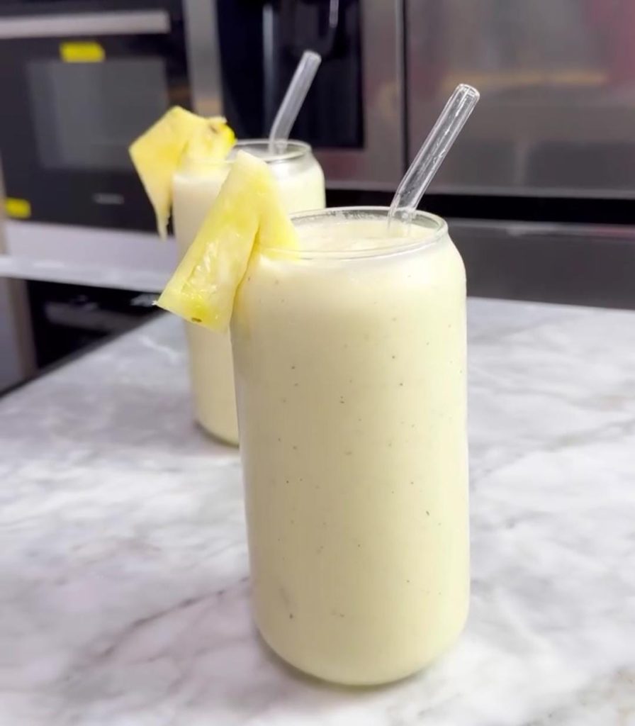 Coconut Pineapple Milkshake