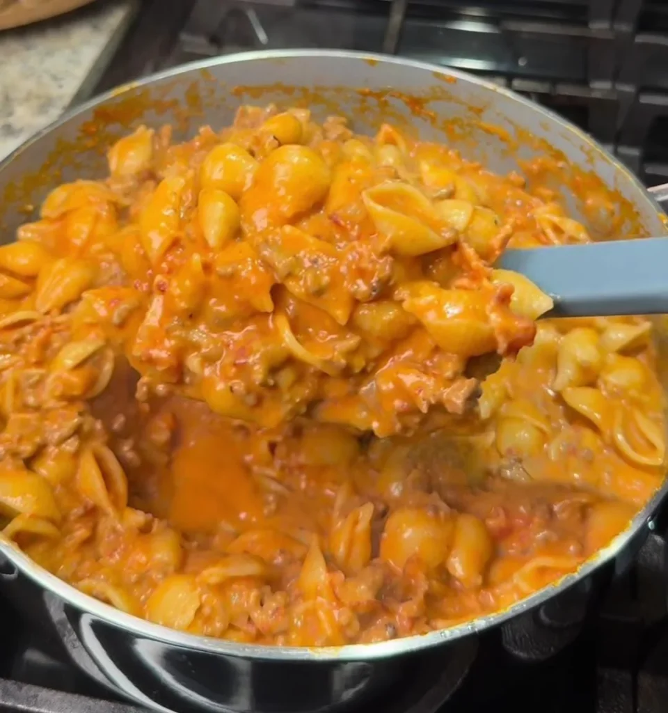 Chicken Cheeseburger Pasta