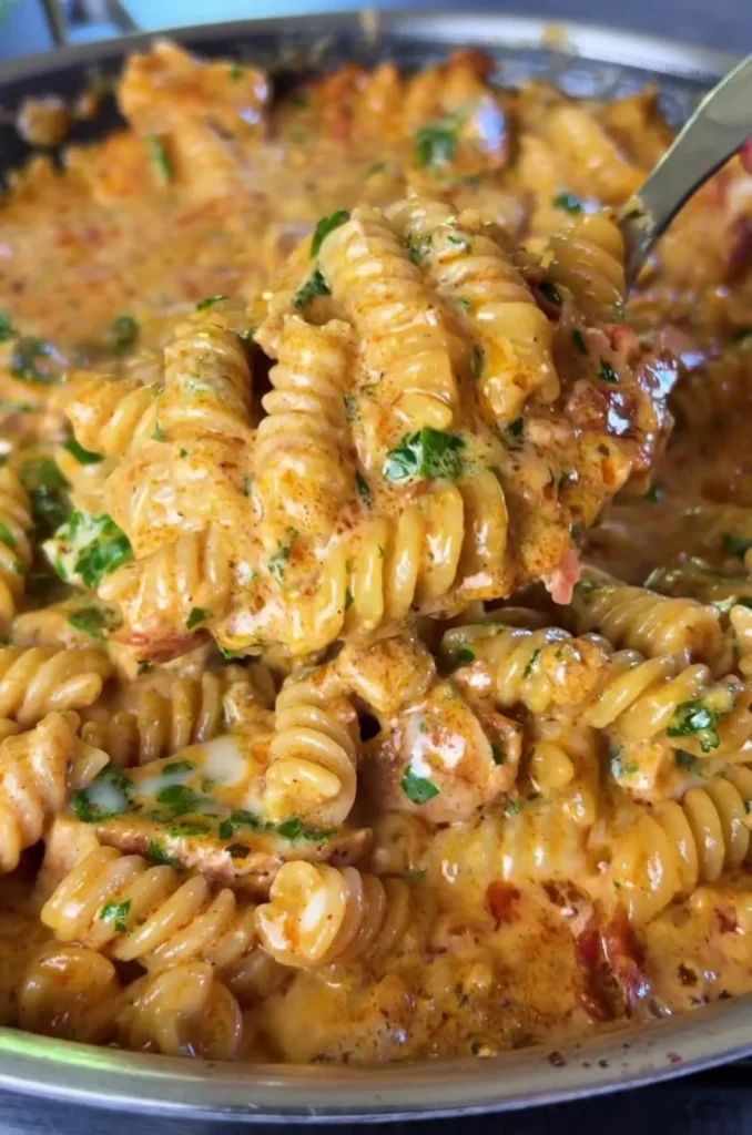 Crispy Chicken Ranch Pasta