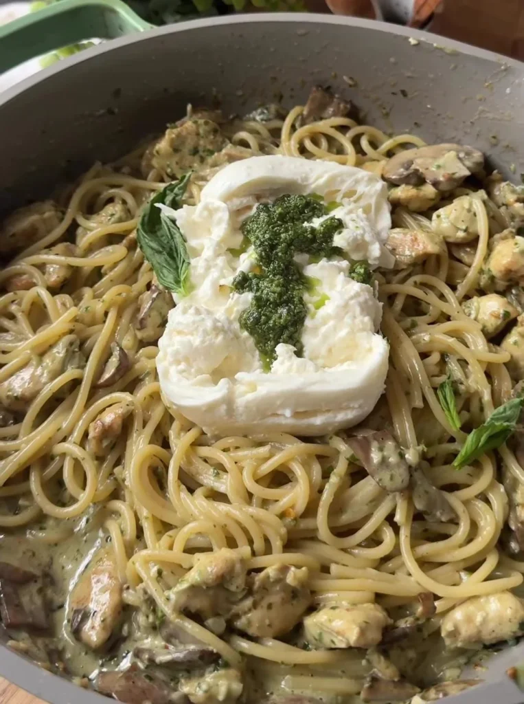 Chicken Burrata Pasta