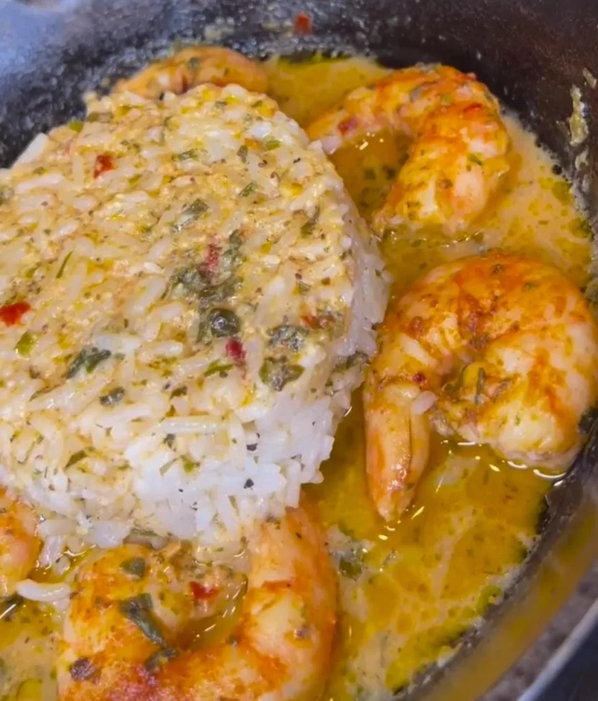Garlic Butter Shrimp Rice