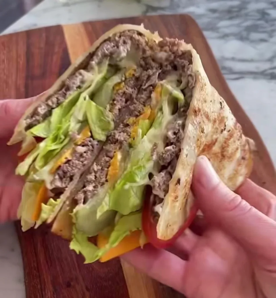 Cheeseburger Quesadillas