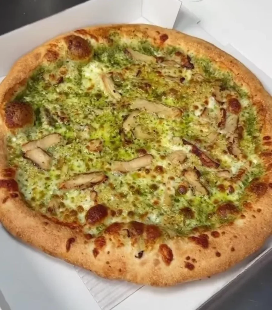 Pesto Chicken Pizza