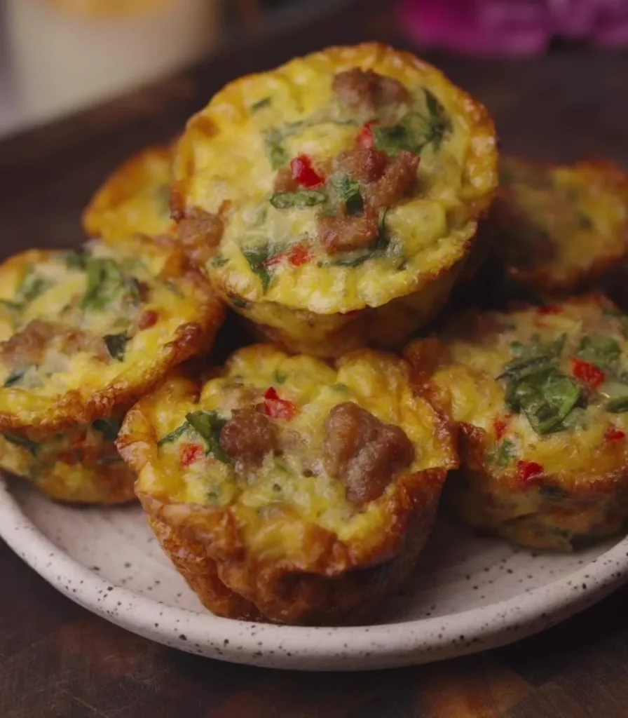 Spinach Egg Muffins