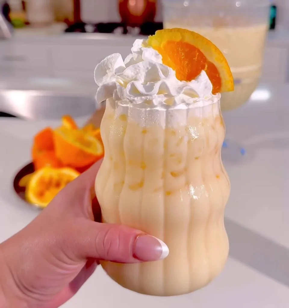 Orange Cream Frozen Margarita