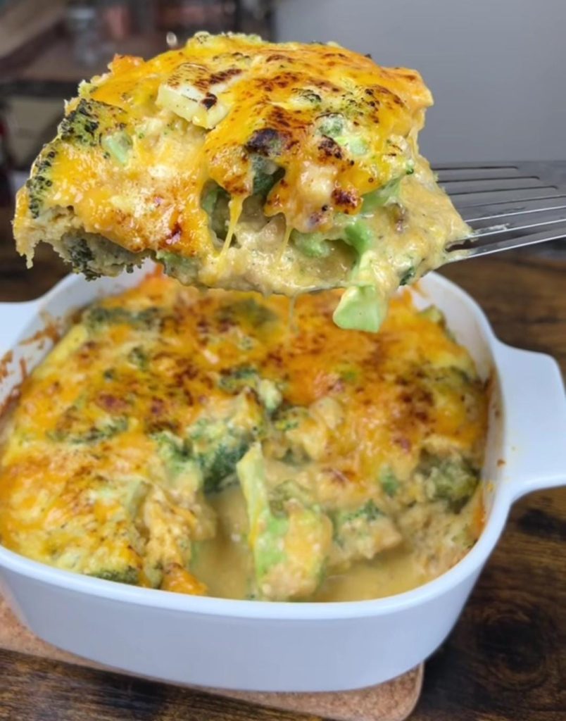 Cheesy Broccoli Casserole - Frozen Broccoli Recipes
