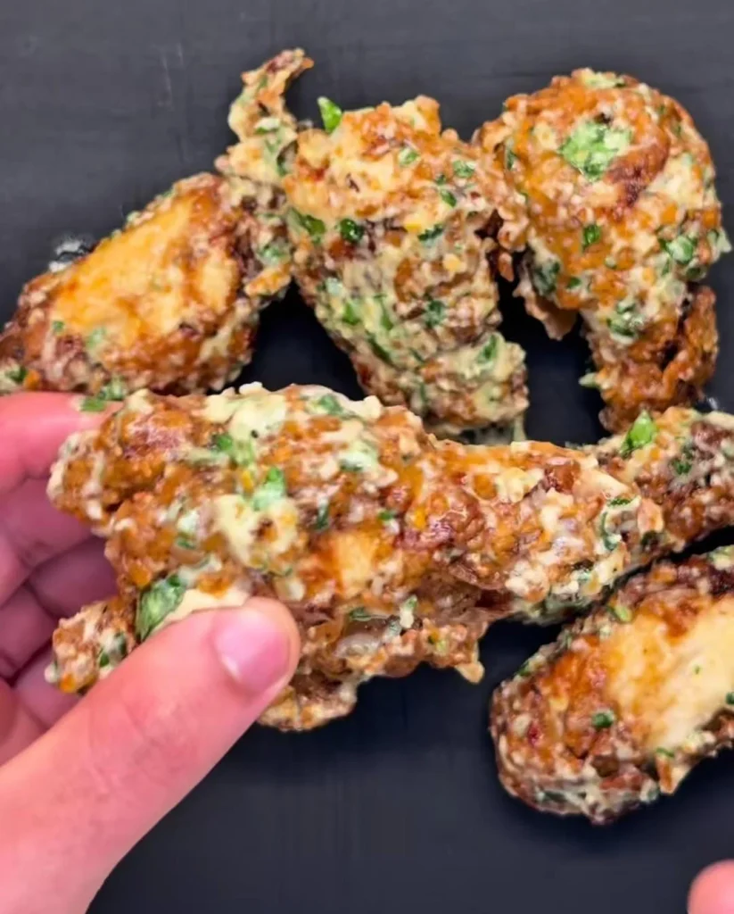 Garlic Parmesan Wings