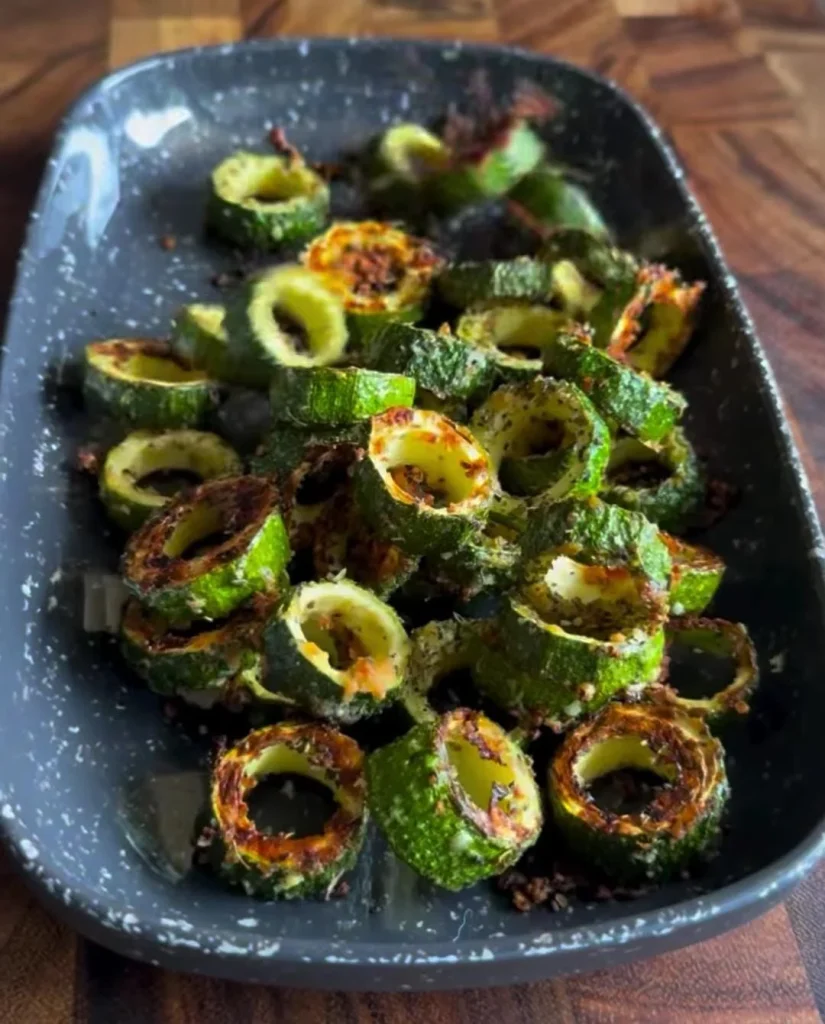Parmesan Zucchini Crisps