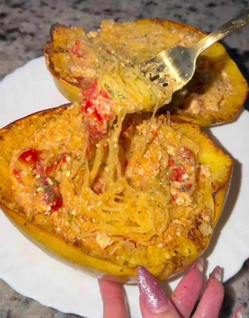 Mediterranean Spaghetti Squash Bowls