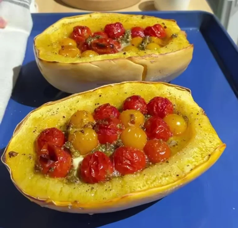 Pesto Spaghetti Squash Bowl