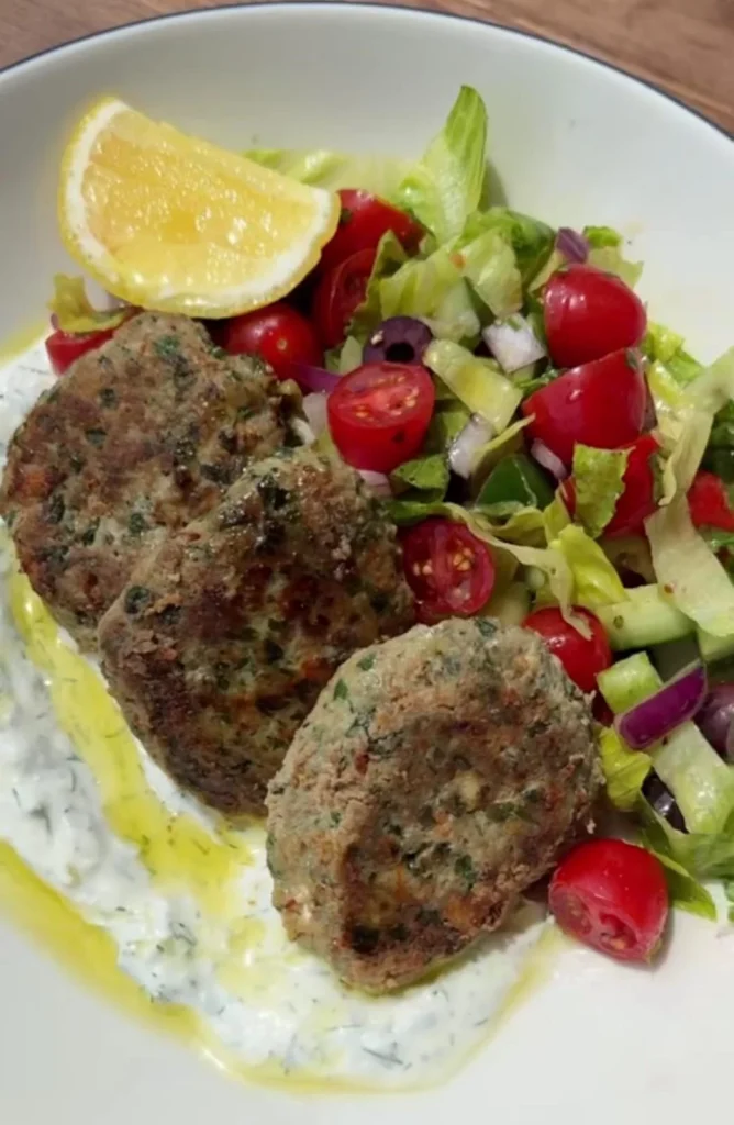 Mediterranean Turkey Burger