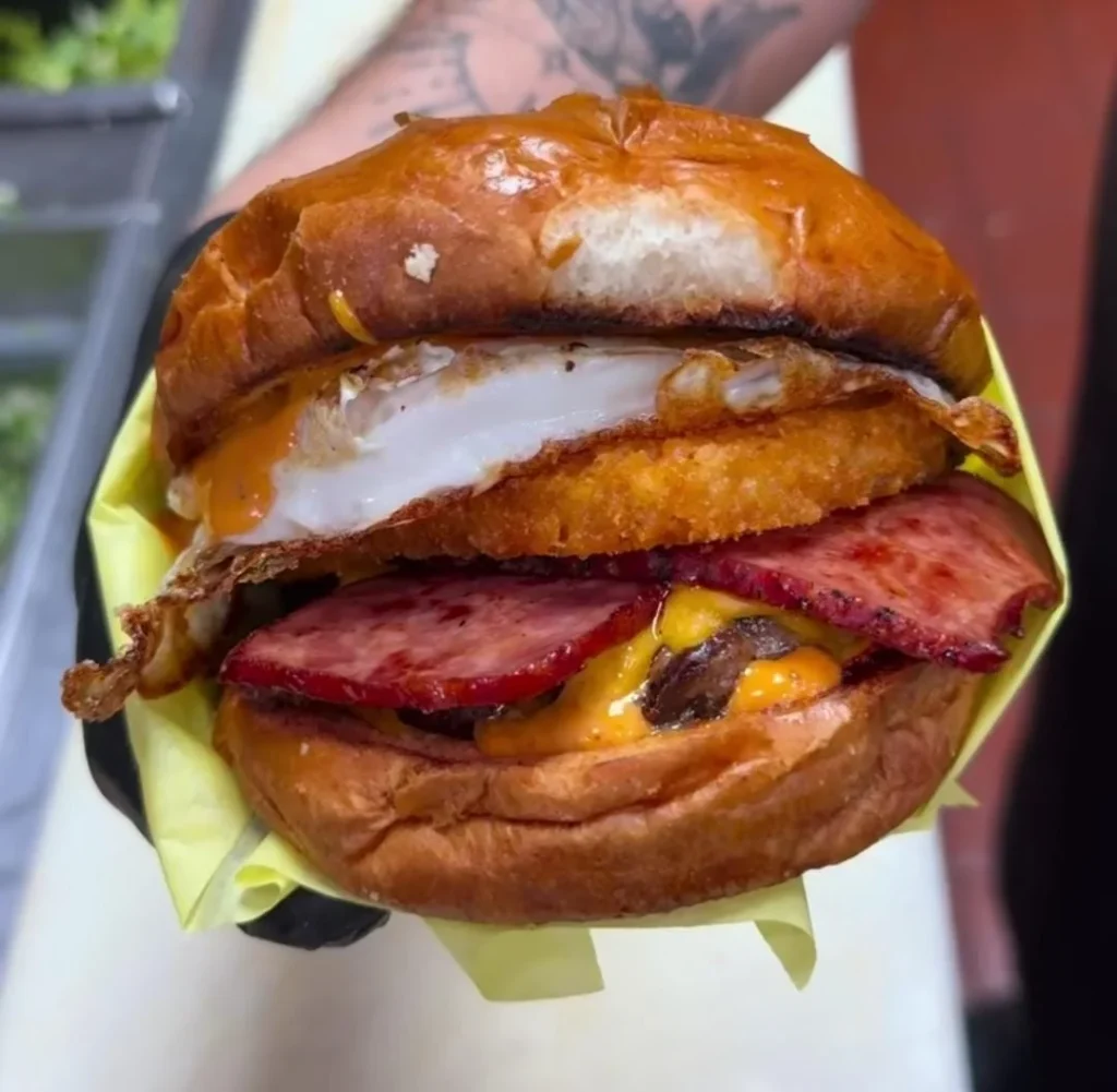 Bacon Cheddar Turkey Burger