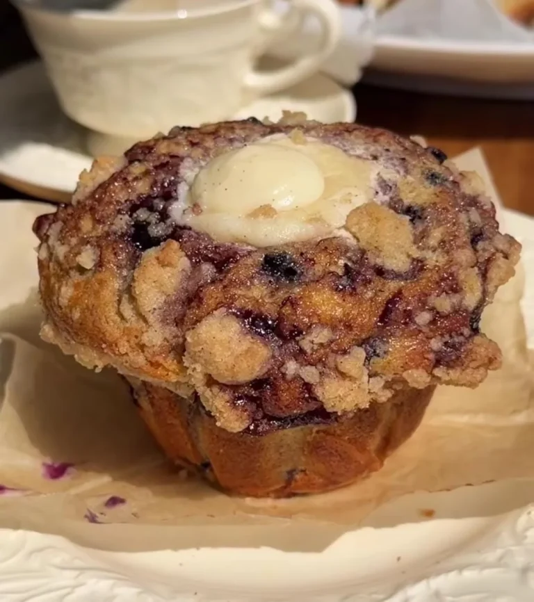 Blueberry Cream Cheese Muffins