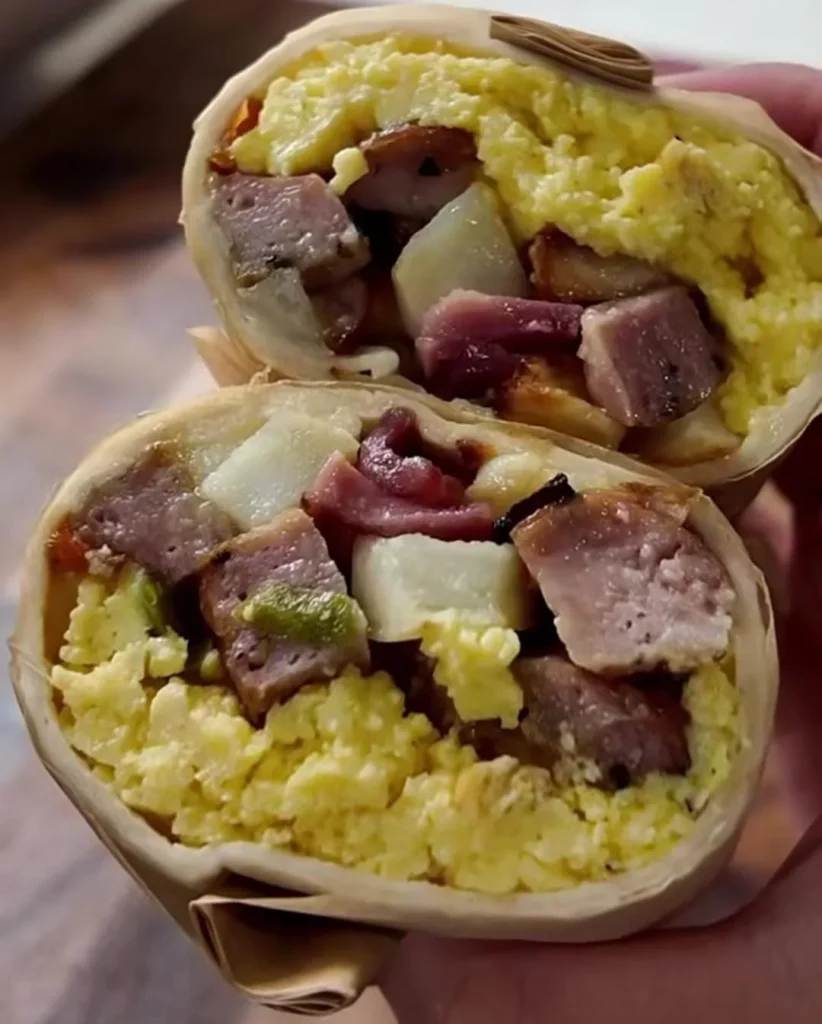 Sausage Breakfast Burrito