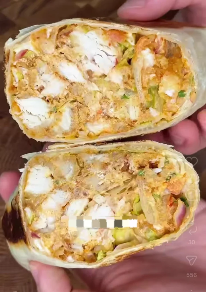 Greek Yogurt Breakfast Burrito