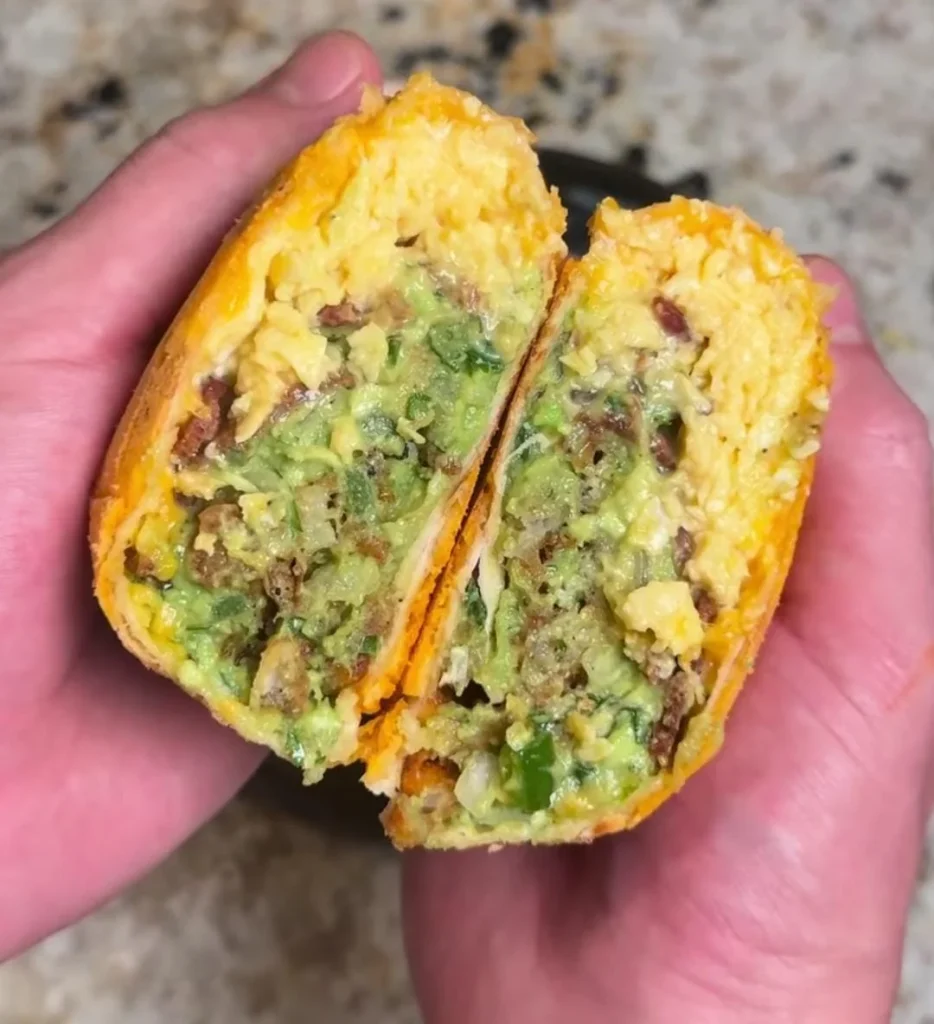 Loaded Breakfast Burrito Bowl Wrap