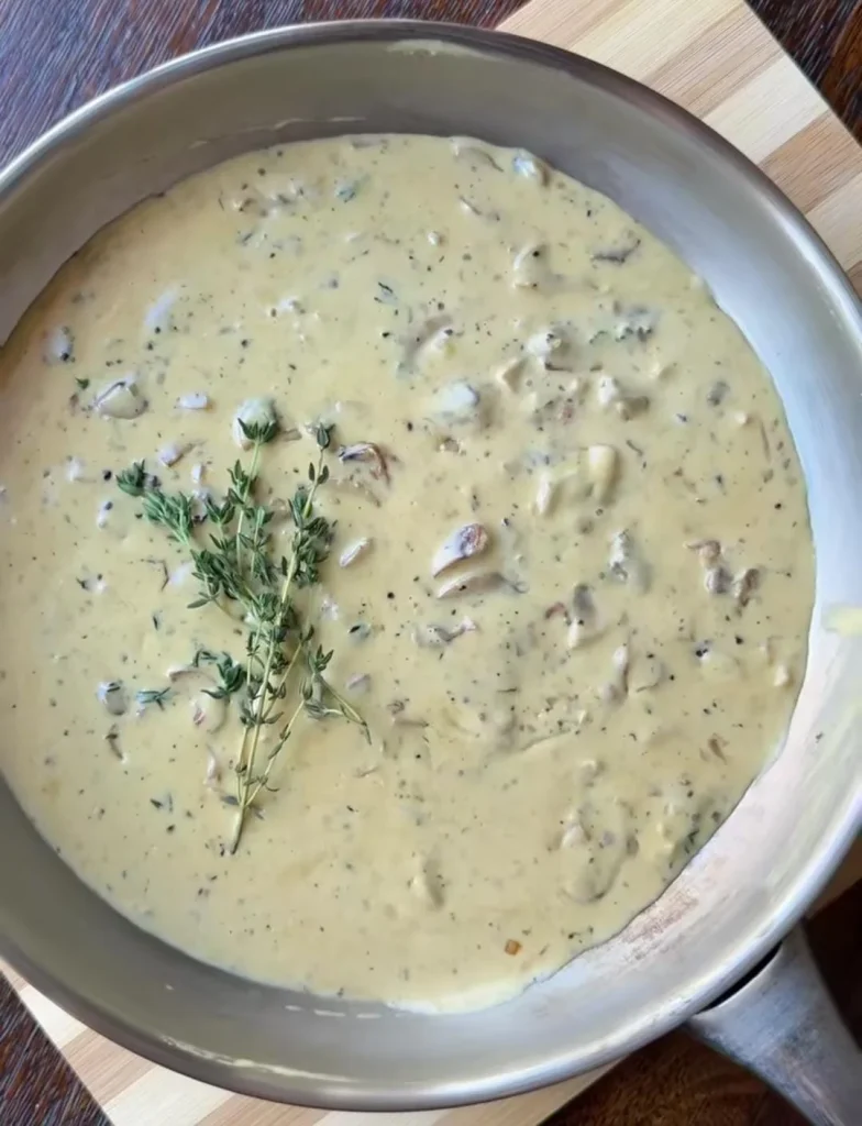 Creamy Mushroom Sauce