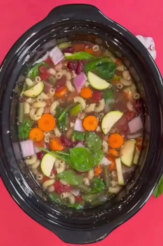 Crockpot Minestrone Soup