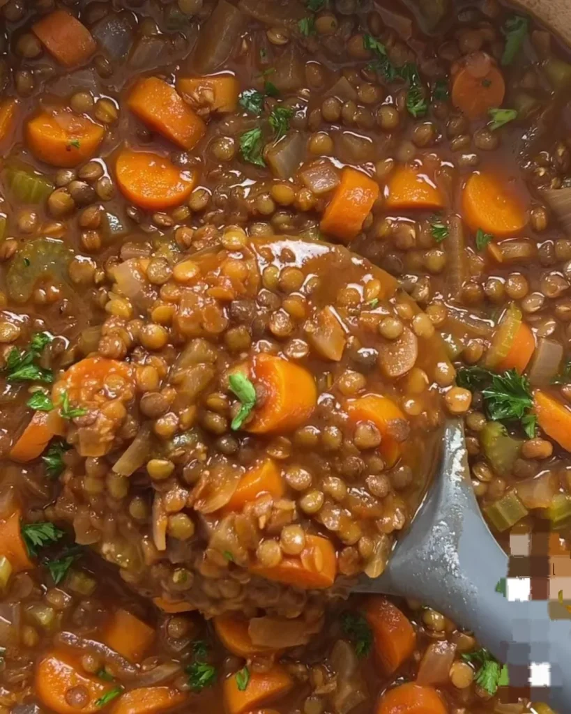 Crockpot Lentil and Quinoa Bowl