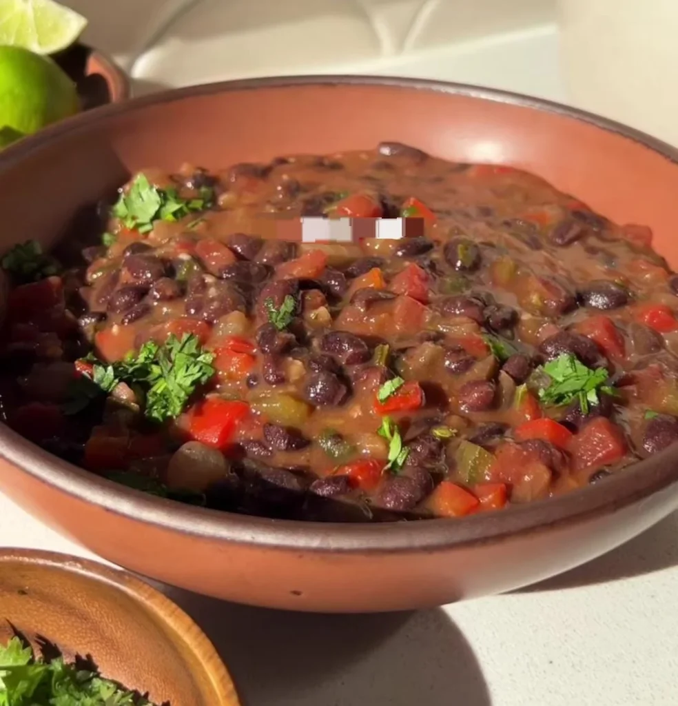 Crockpot Black Bean Soup