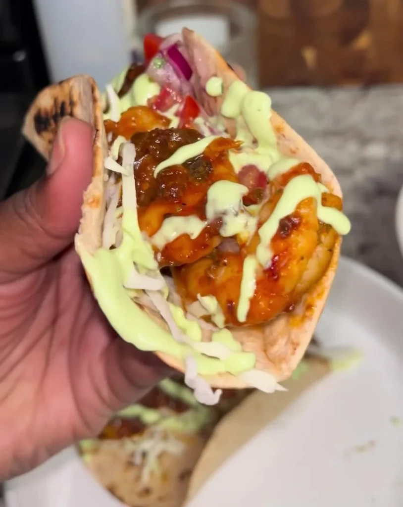 Spicy Chipotle Shrimp Tacos