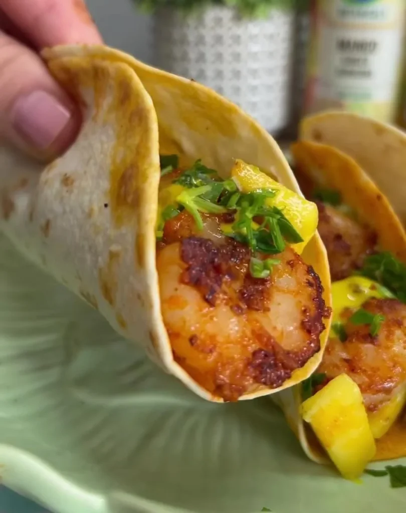 Mango Shrimp Tacos