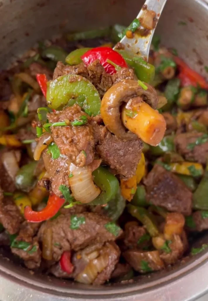 Mushroom Steak Stir Fry