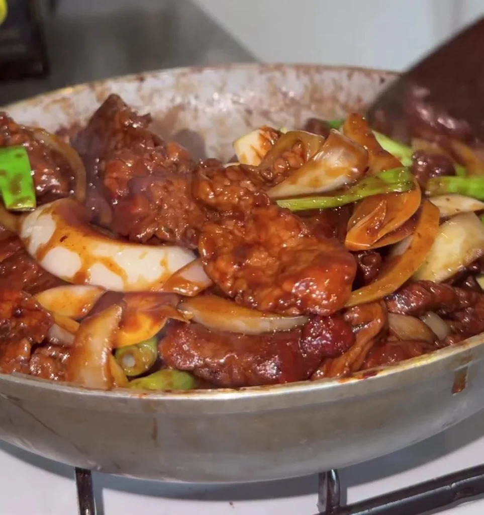 Mongolian Steak Stir Fry