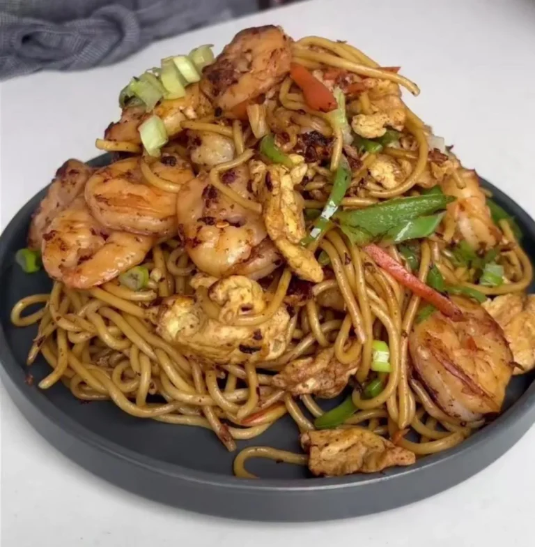 Garlic Shrimp Noodles