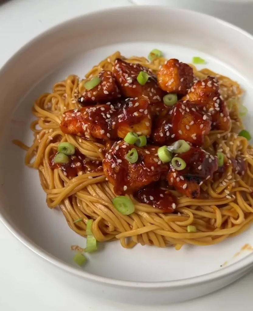 Sesame Chicken Noodles